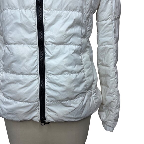Canada Goose White Abbott Packable Puffer Winter Jacket Black Label Women SP - Picture 10 of 15